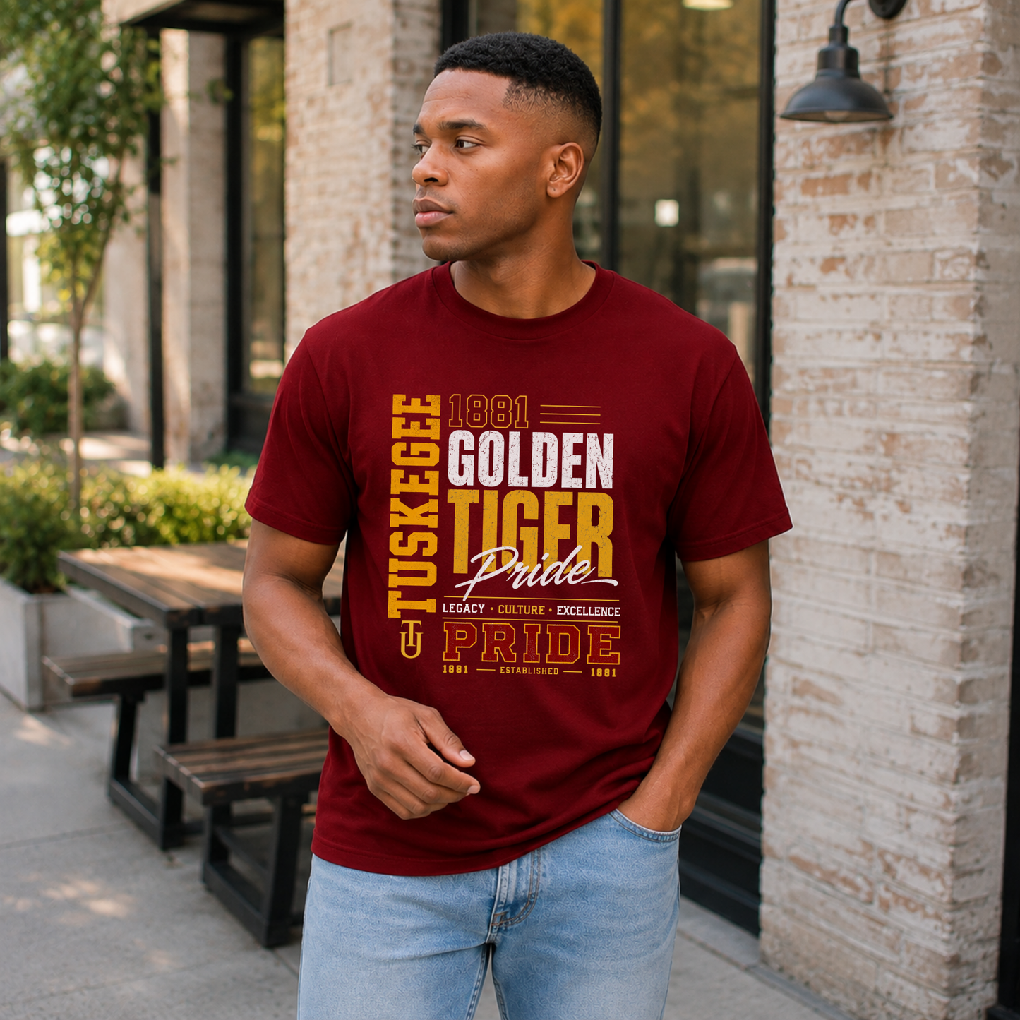 Tuskegee Golden Tiger Pride 1881 Shirt | HBCU Legacy Culture Excellence Tee