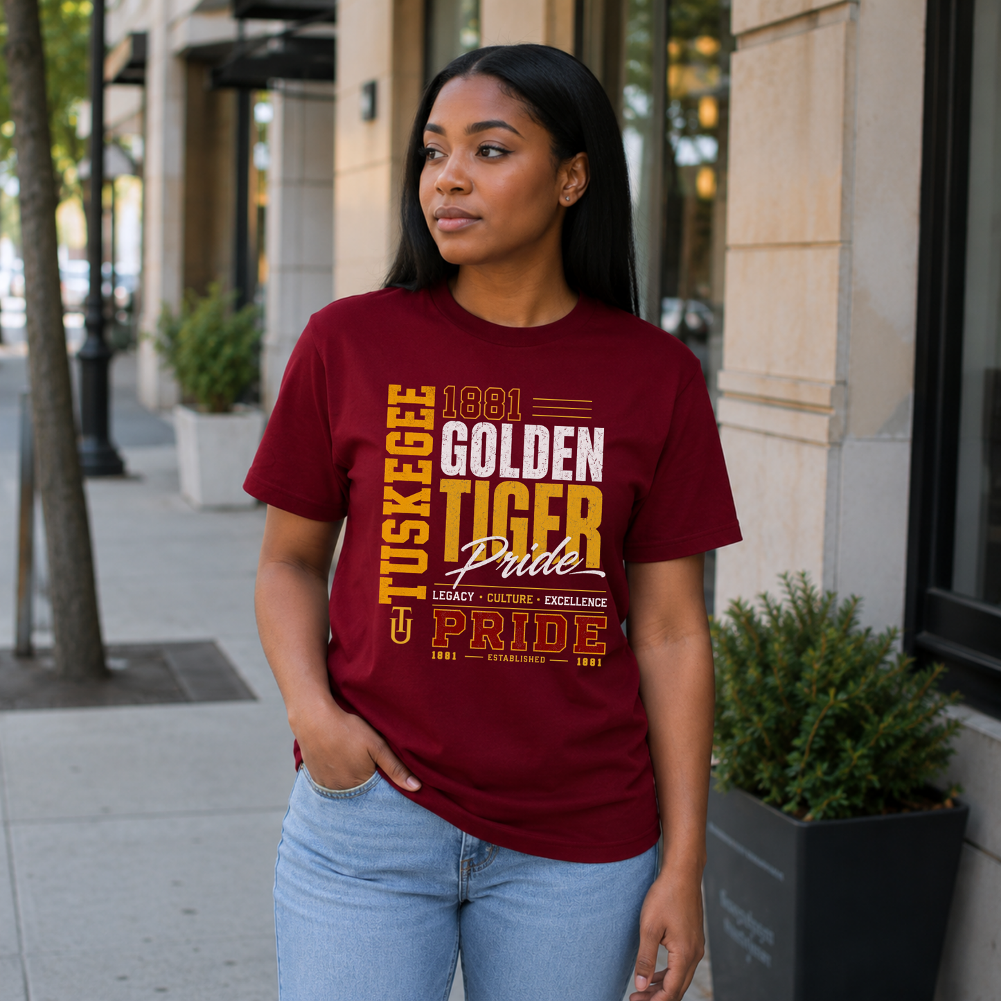 Tuskegee Golden Tiger Pride 1881 Shirt | HBCU Legacy Culture Excellence Tee