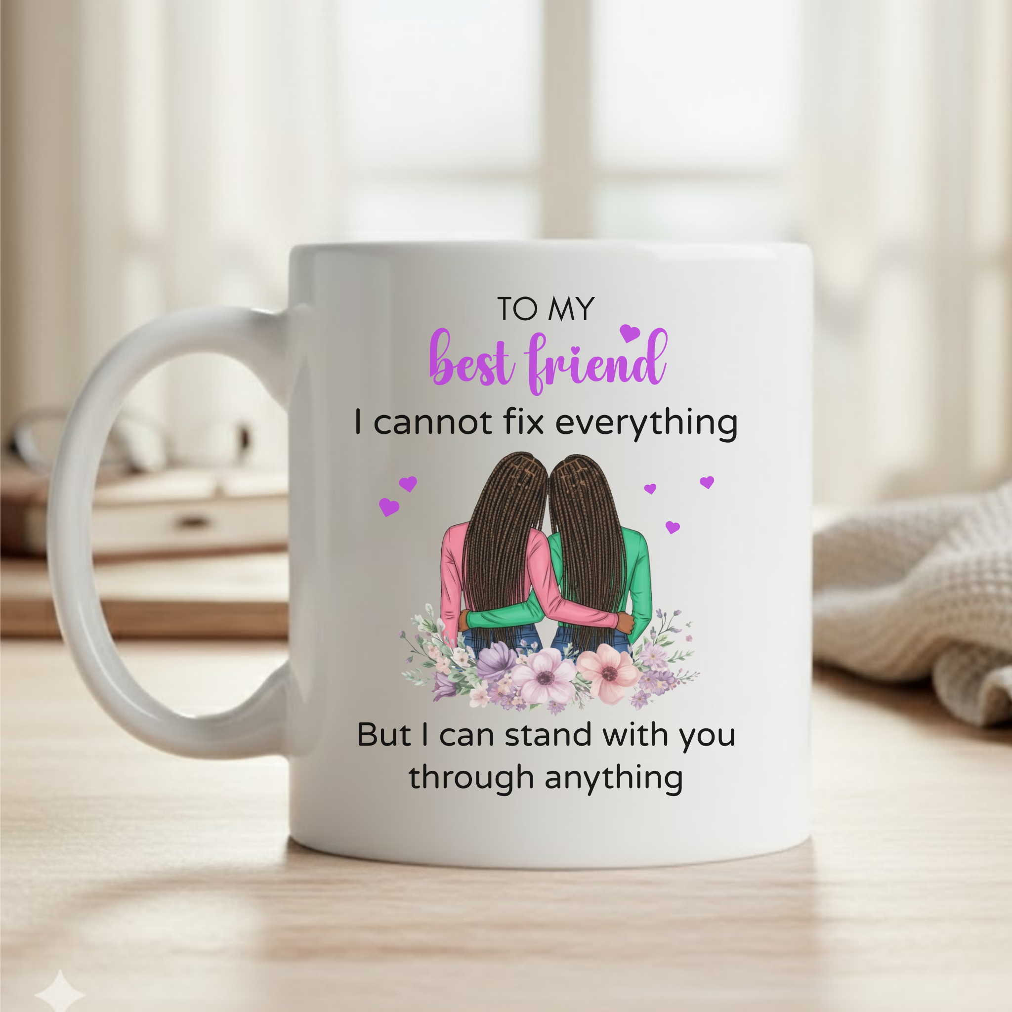 Personalized Friendship Mug 15oz - Custom Gift with Heartfelt Messages