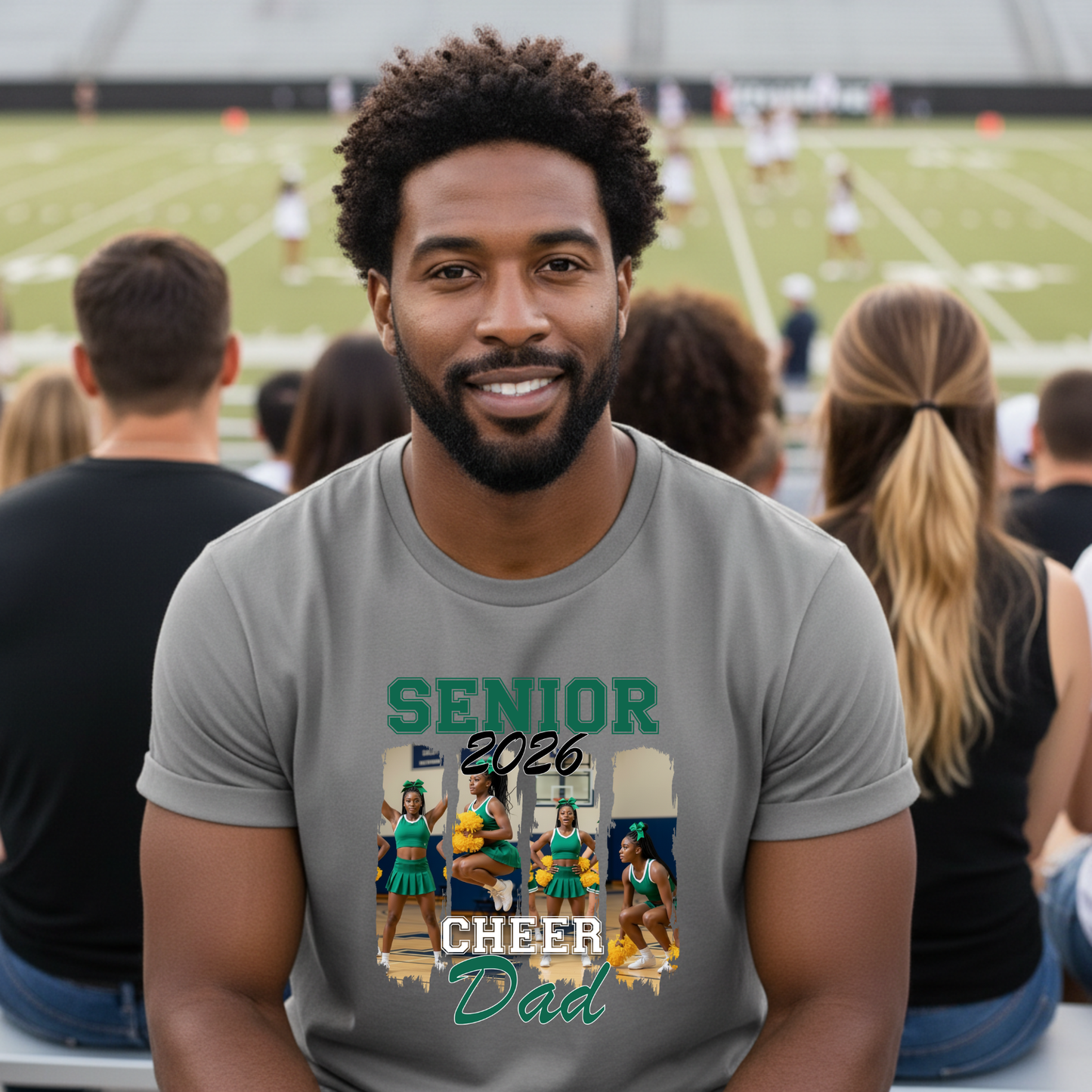 Senior 2026 Cheer Family Shirts & Sweatshirts Personalized Cheer Supporter Apparel