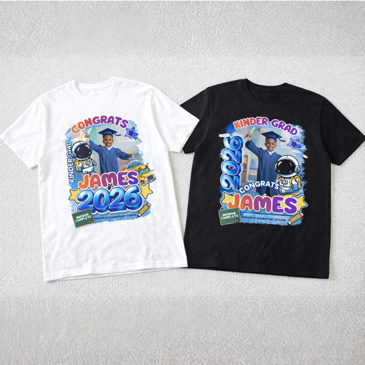 Pre-K Graduation Shirt - Mission Accomplished Custom