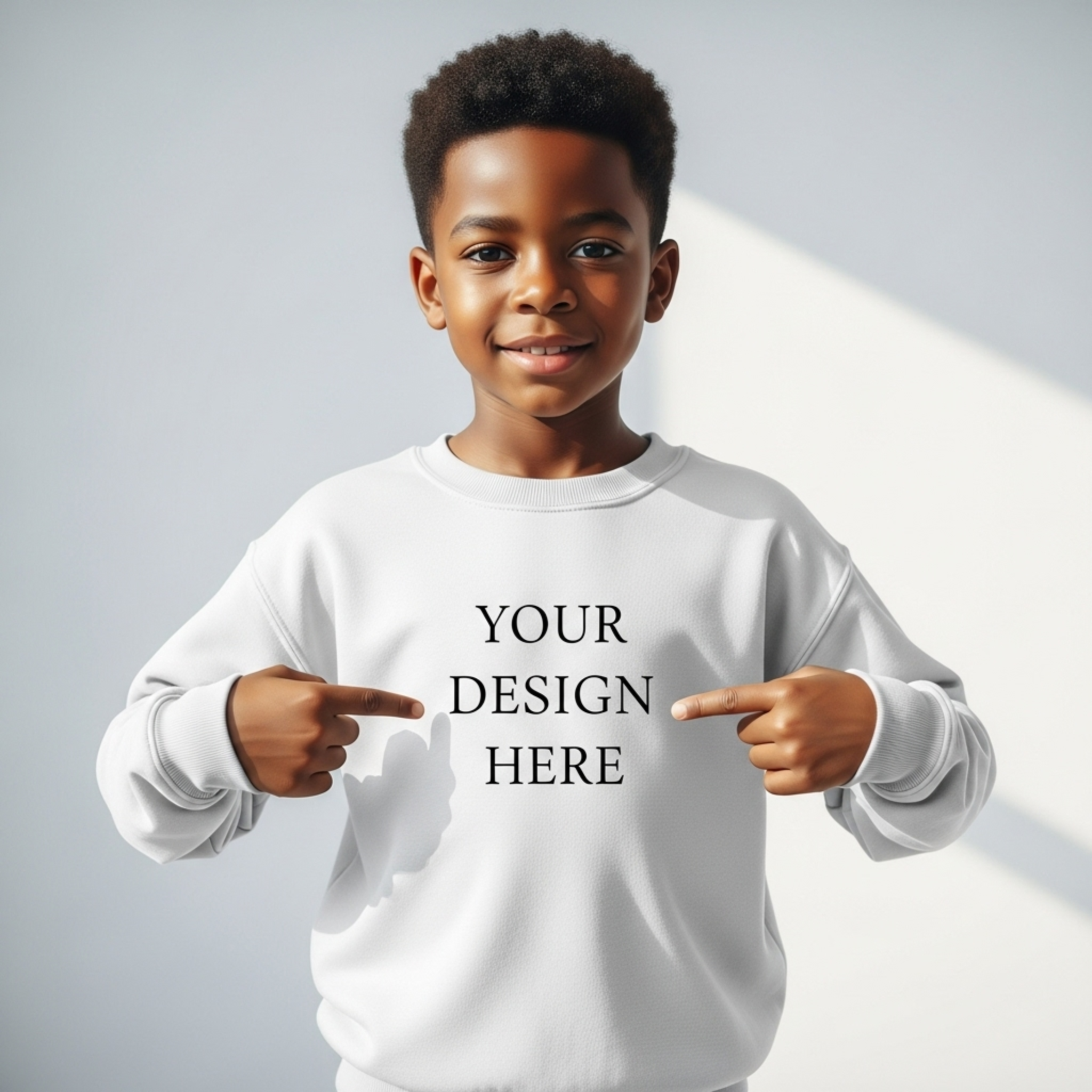 Design Your Moments Custom Kids Sweatshirt