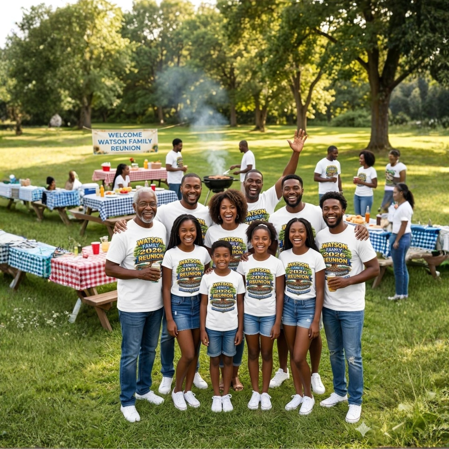 Custom Family Reunion Shirts | Personalized Group Tees