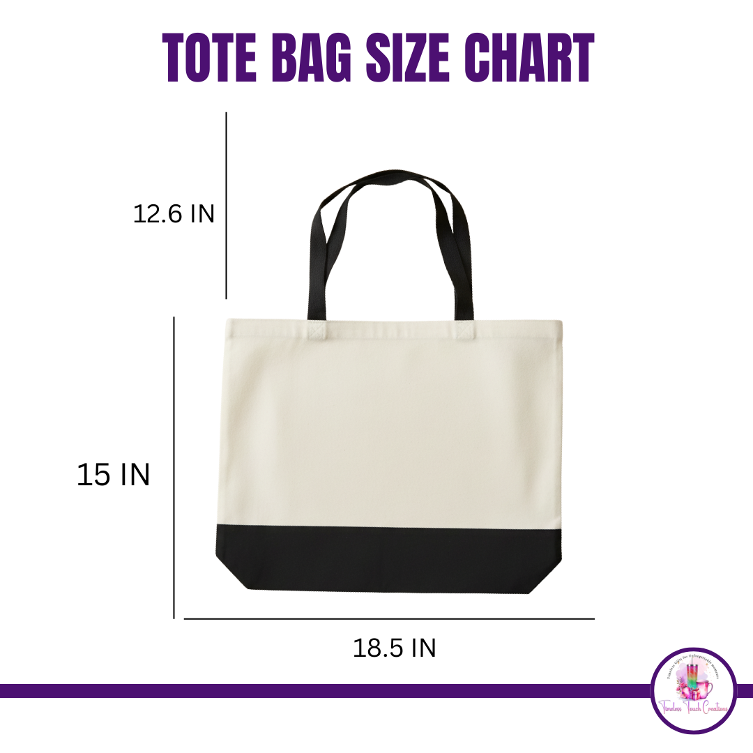 Design Your Moments Custom Tote Bag