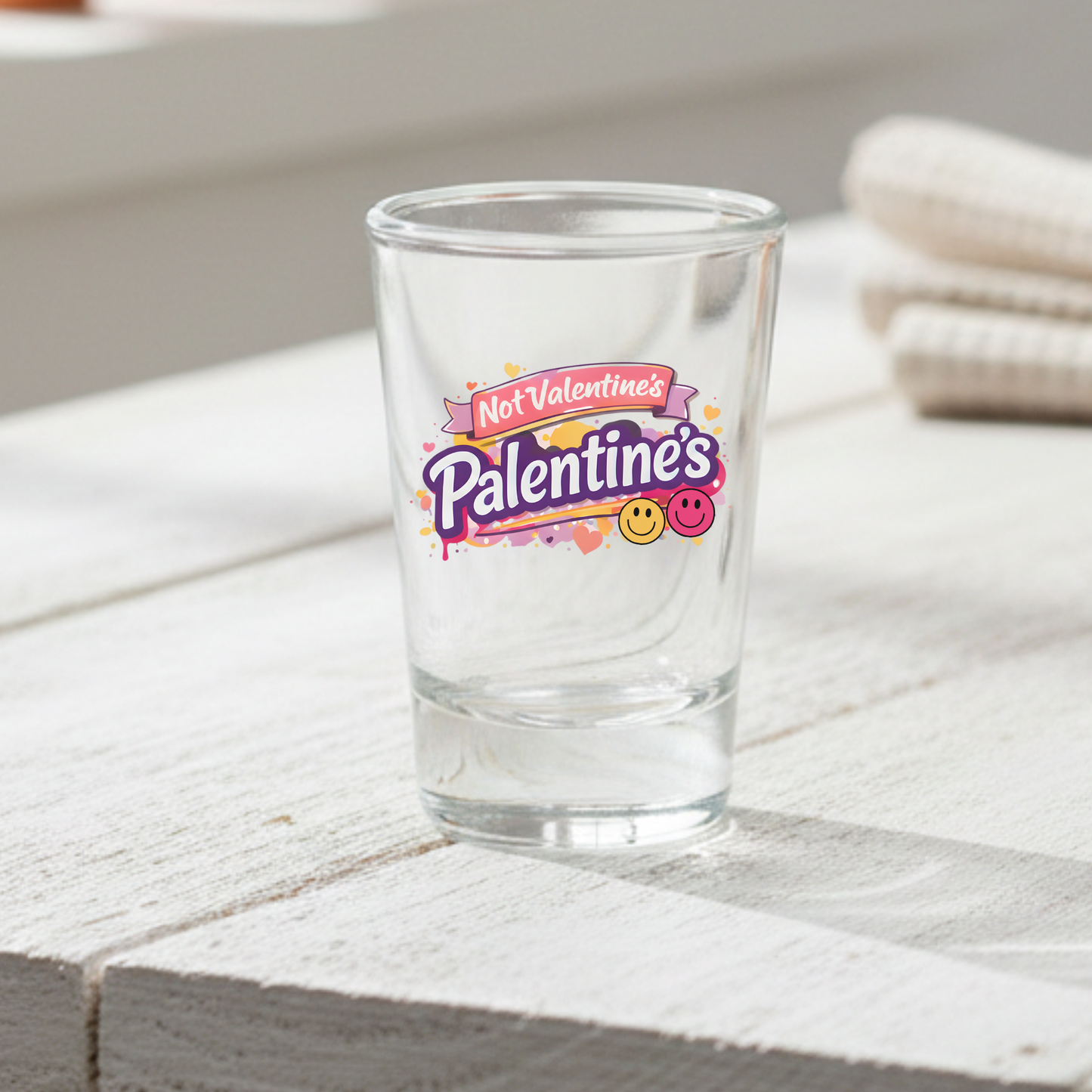 Palentine's Day Shot Glass - Friendship Celebration Gift