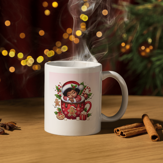Christmas Mug | Festive Holiday Coffee Mug with Cute Christmas Designs
