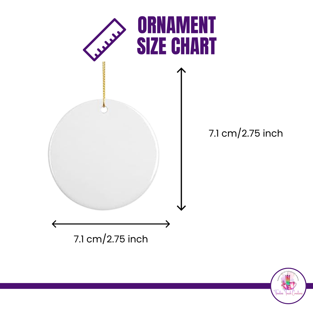 Personalized Home Ornament First Christmas Ornament Custom House Keepsake Gift