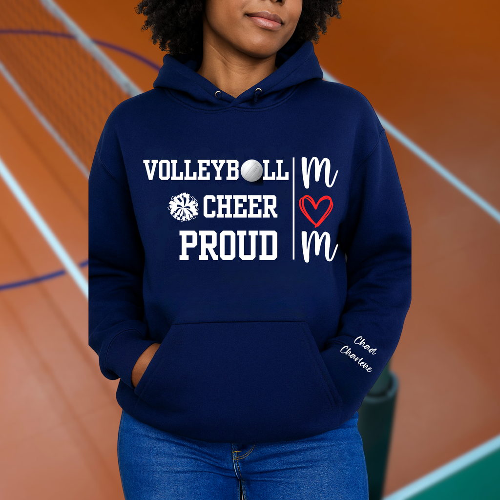 Custom Sports Mom or Dad Shirt Gildan T Shirt Long Sleeve Crewneck Sweatshirt and Hoodie