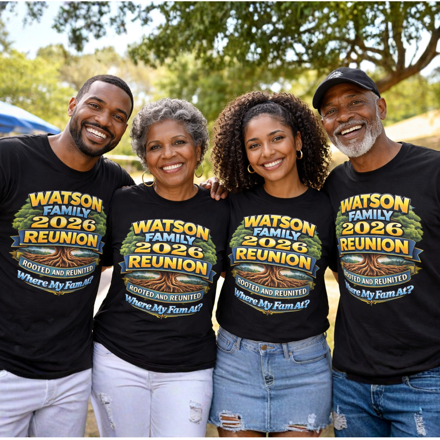 Custom Family Reunion Shirts | Personalized Group Tees