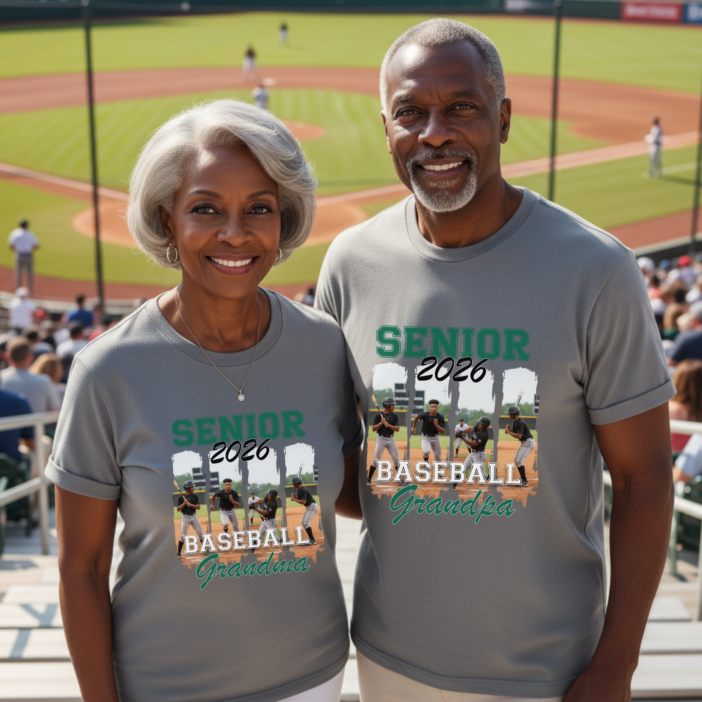 Senior 2026 Baseball Family Shirts & Sweatshirts Personalized Supporter Apparel