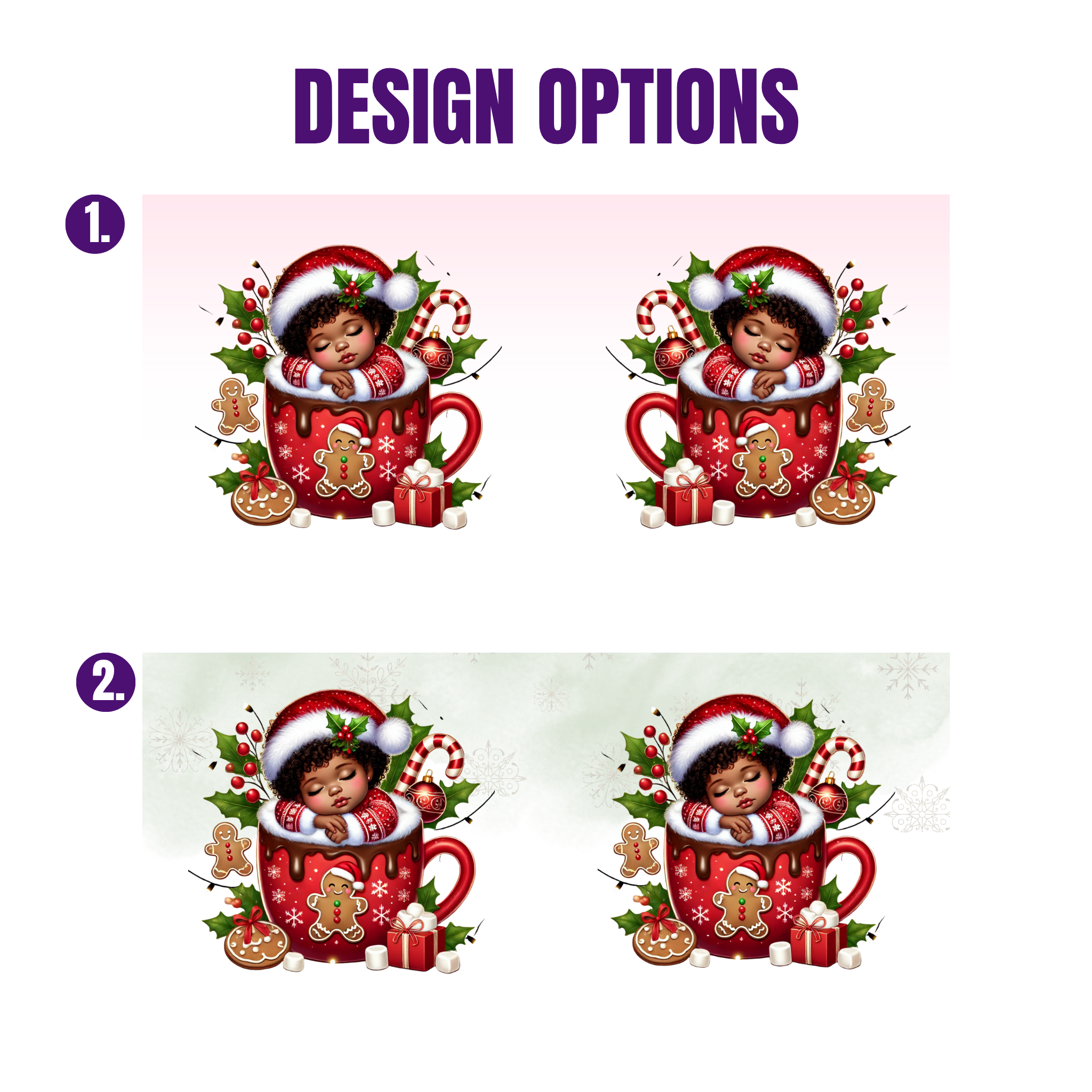 Christmas Mug | Festive Holiday Coffee Mug with Cute Christmas Designs