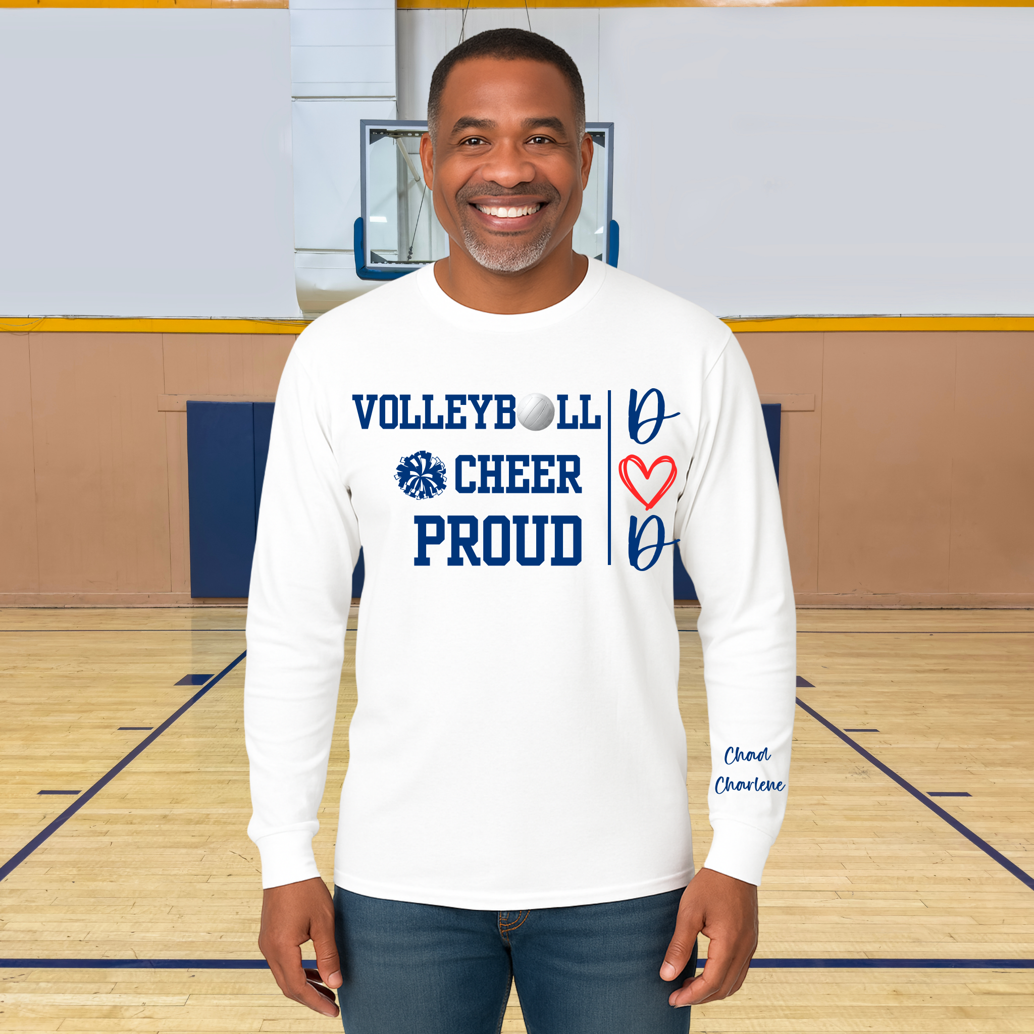 Custom Sports Mom or Dad Shirt Gildan T Shirt Long Sleeve Crewneck Sweatshirt and Hoodie