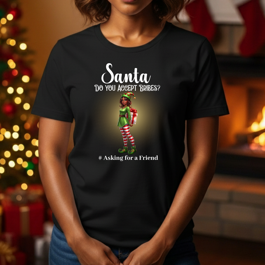 Funny Christmas Shirt for Holiday Cheer and Santa Fans