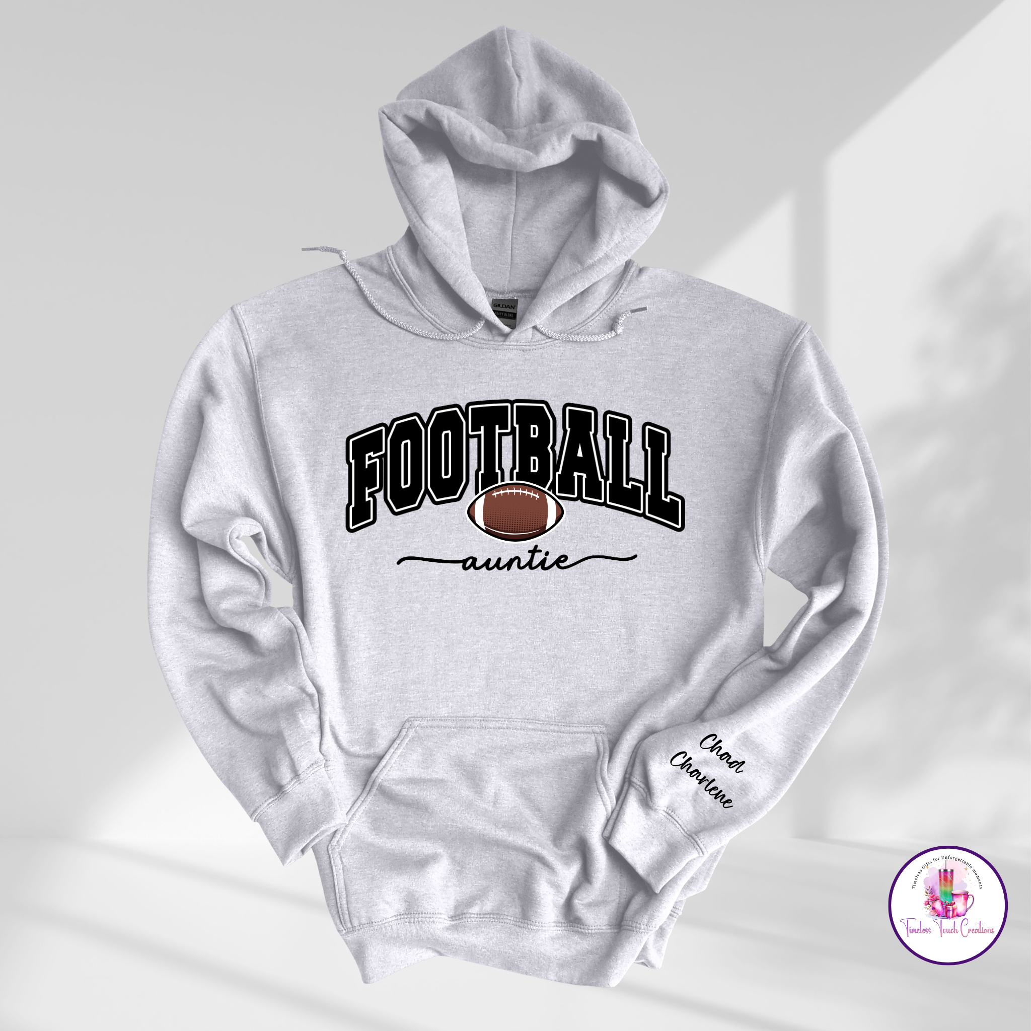 Football Family Custom Shirt, Personalized with 'Mama', 'Sister' 'Nana' or Any Family Member
