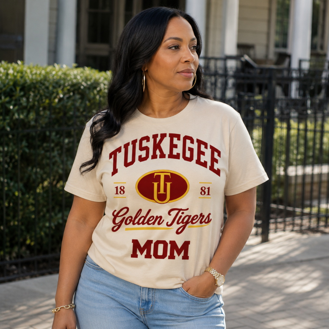 Tuskegee University Retro 1881 Oval Badge | HBCU Legacy Family Apparel