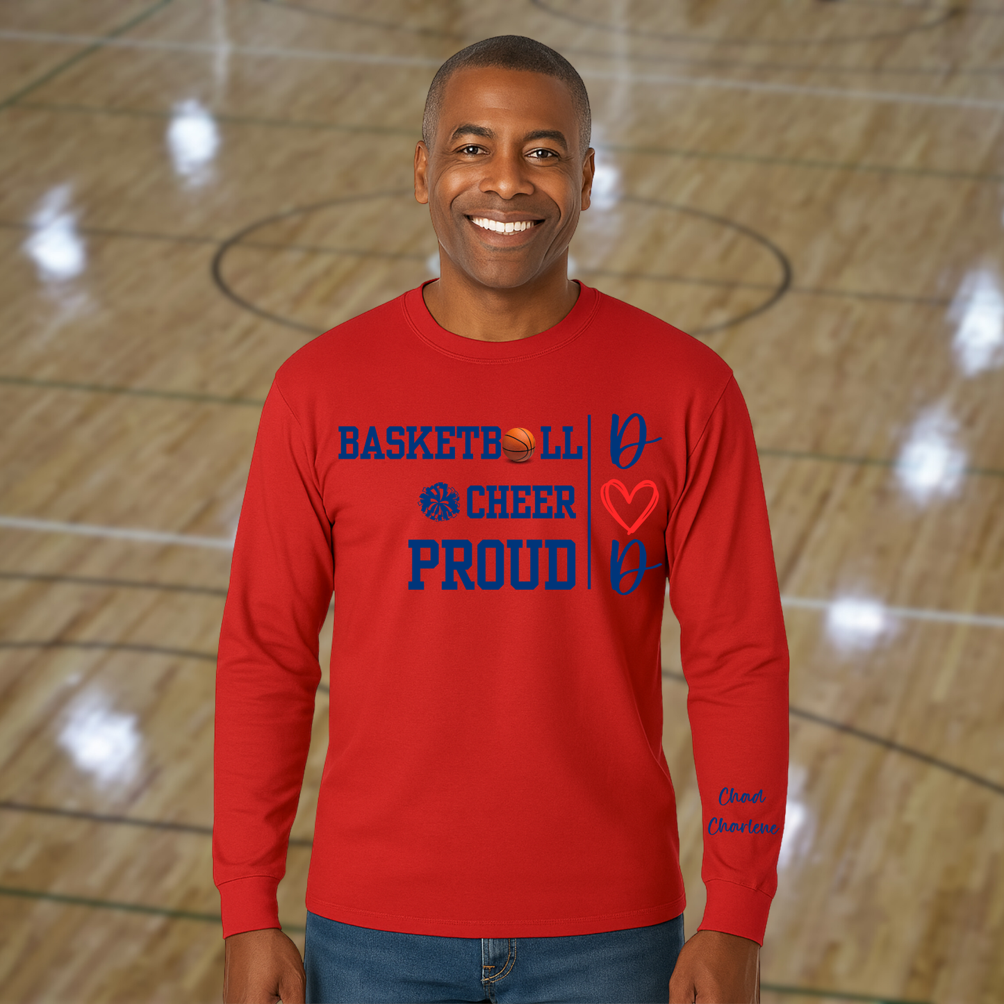Custom Sports Mom or Dad Shirt Gildan T Shirt Long Sleeve Crewneck Sweatshirt and Hoodie