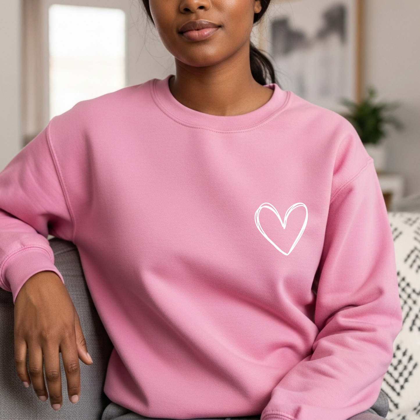 Valentines Heart Sweatshirt