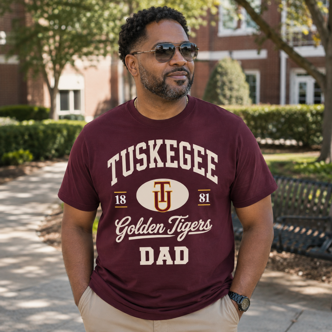 Tuskegee University Retro 1881 Oval Badge | HBCU Legacy Family Apparel