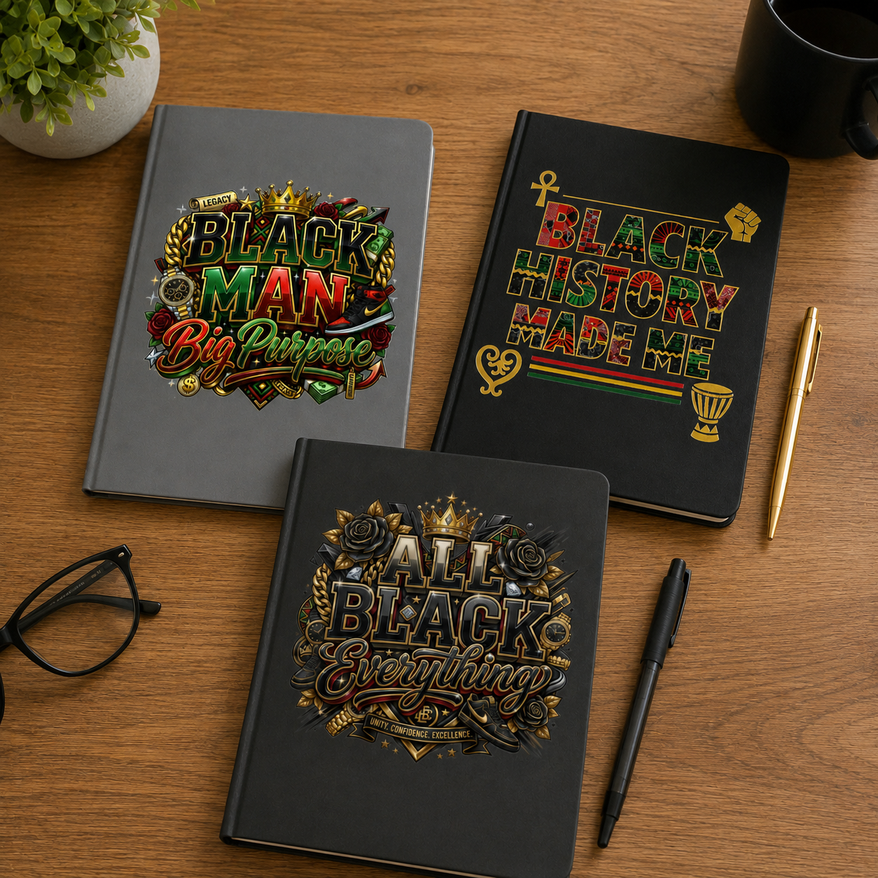 Juneteenth Empowerment Journal | Black Excellence Gift for Black Pride and Legacy