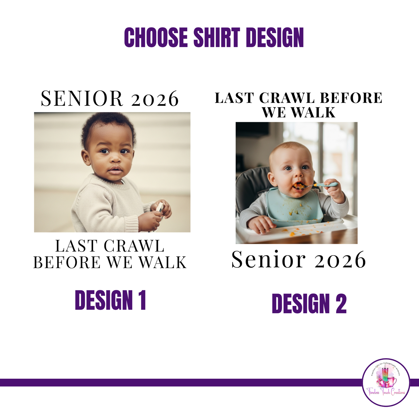 College Senior Bar Crawl Tee 2026 - Last Crawl Before We Walk Graduation Shirt with Baby Photo