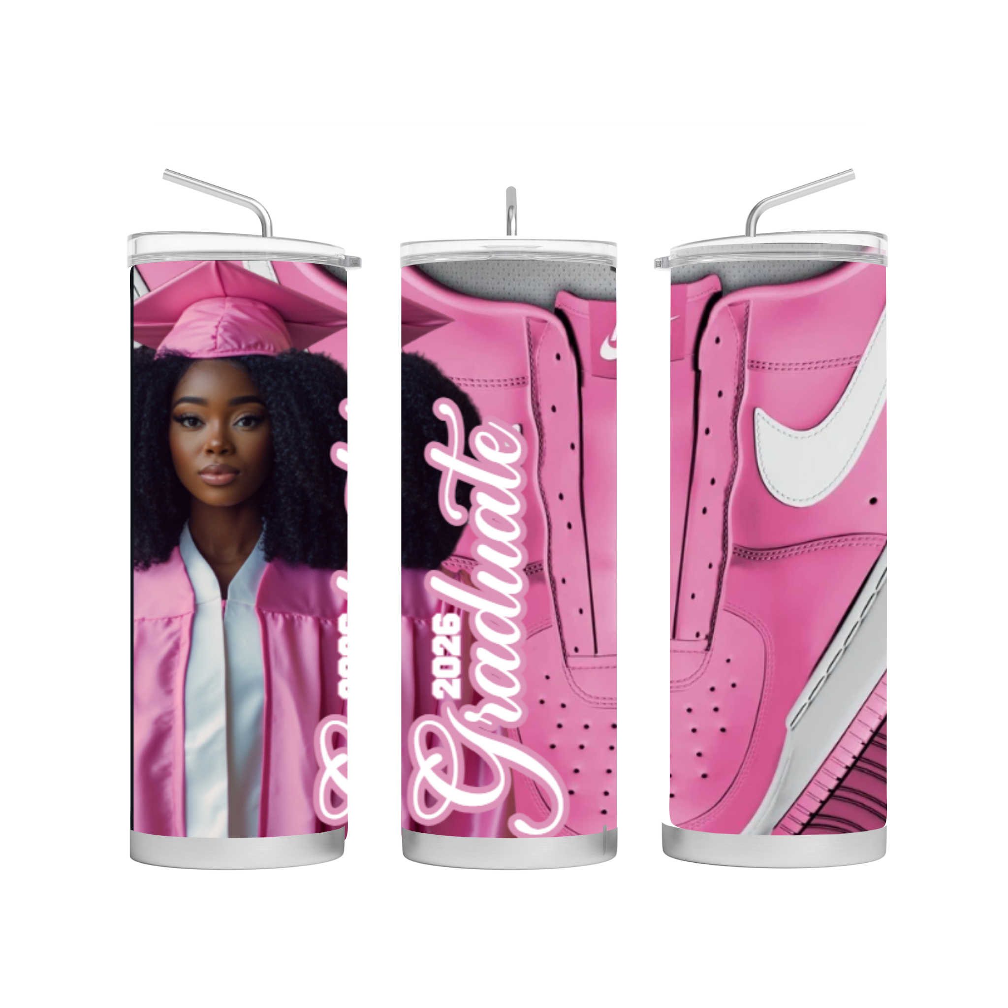 Custom Graduation Tumbler | Personalized Grad Gift for Class of 2026