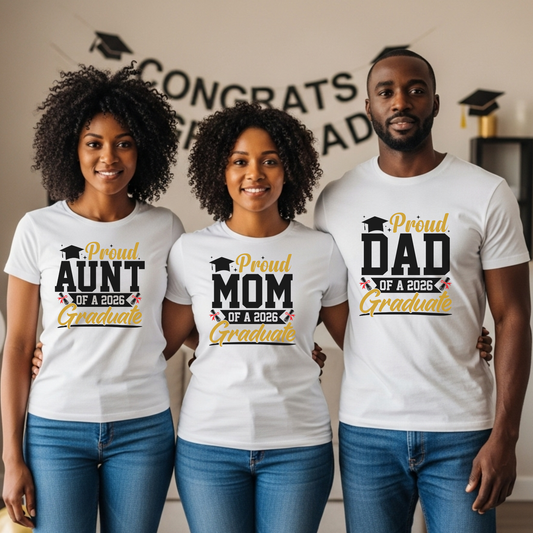 Proud Family Member Graduation Shirt | Family Grad Outfit