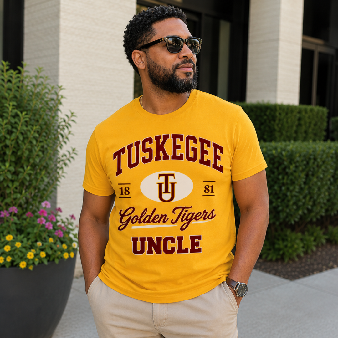 Tuskegee University Retro 1881 Oval Badge | HBCU Legacy Family Apparel