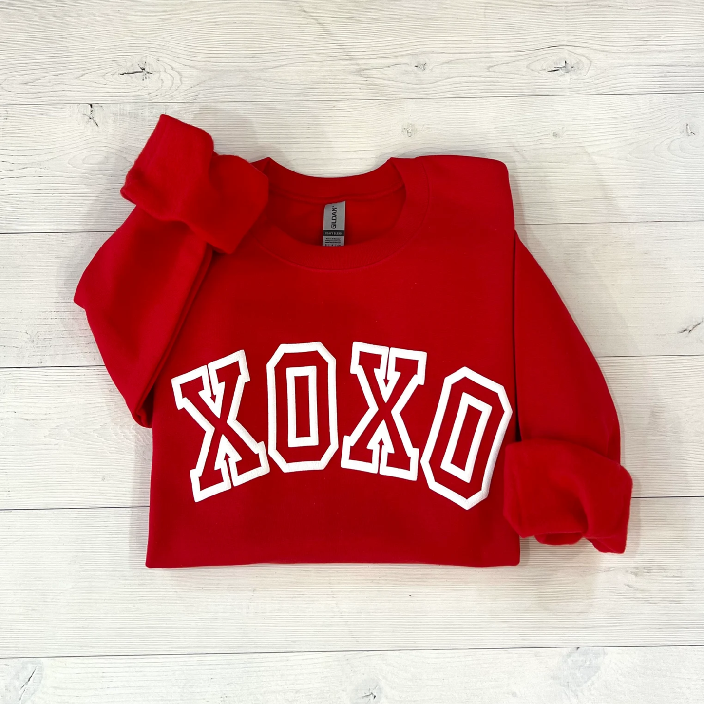 XOXO Puff Vinyl Tee & Sweatshirt