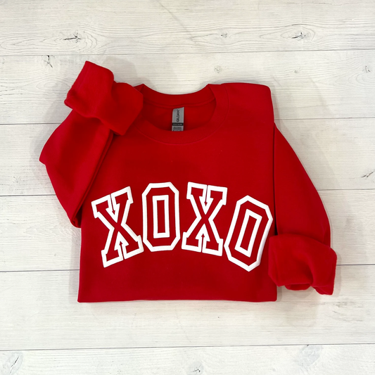 XOXO Puff Vinyl Tee & Sweatshirt