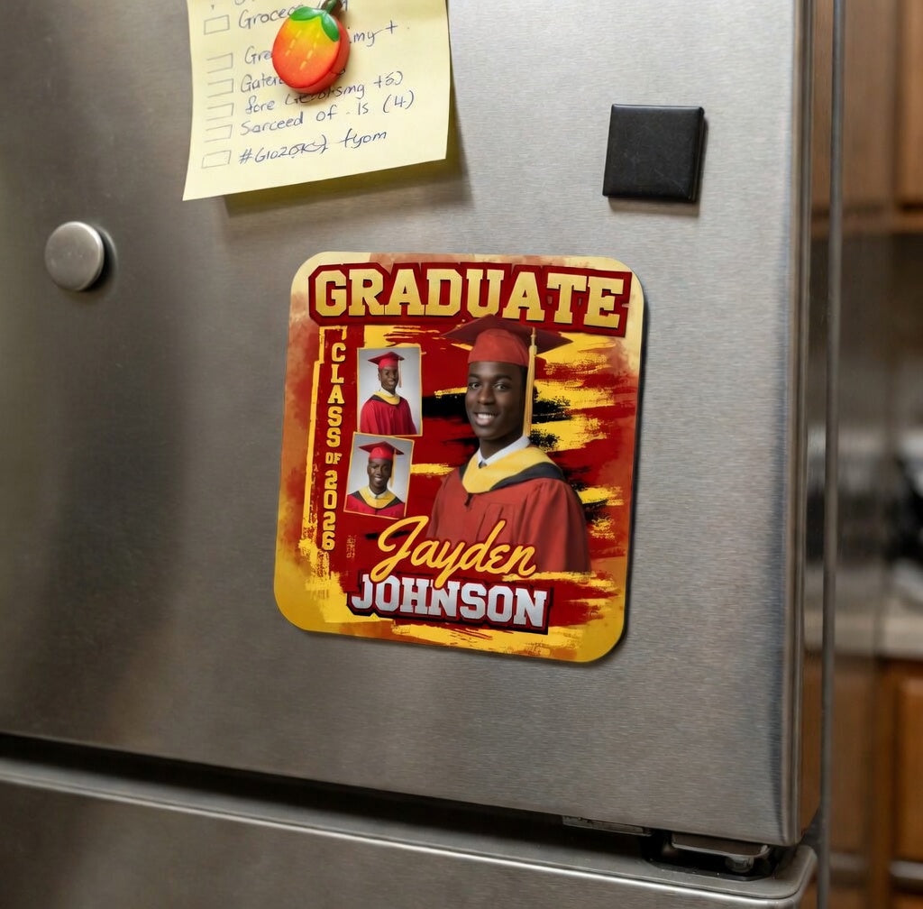 Personalized Graduation Magnets | Senior Gift Set of 6