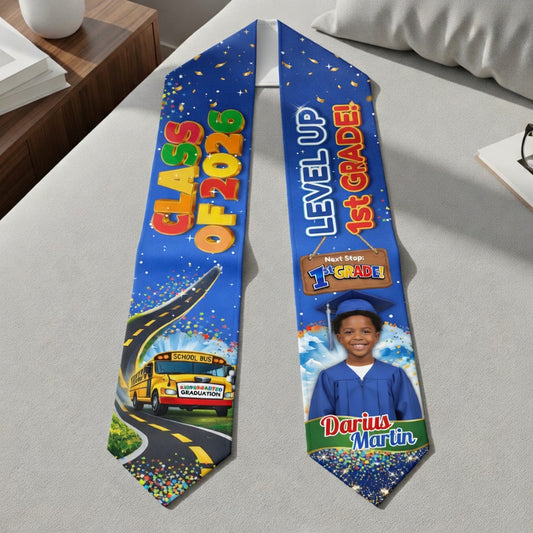 Personalized Kindergarten Graduation Stole | Custom Name