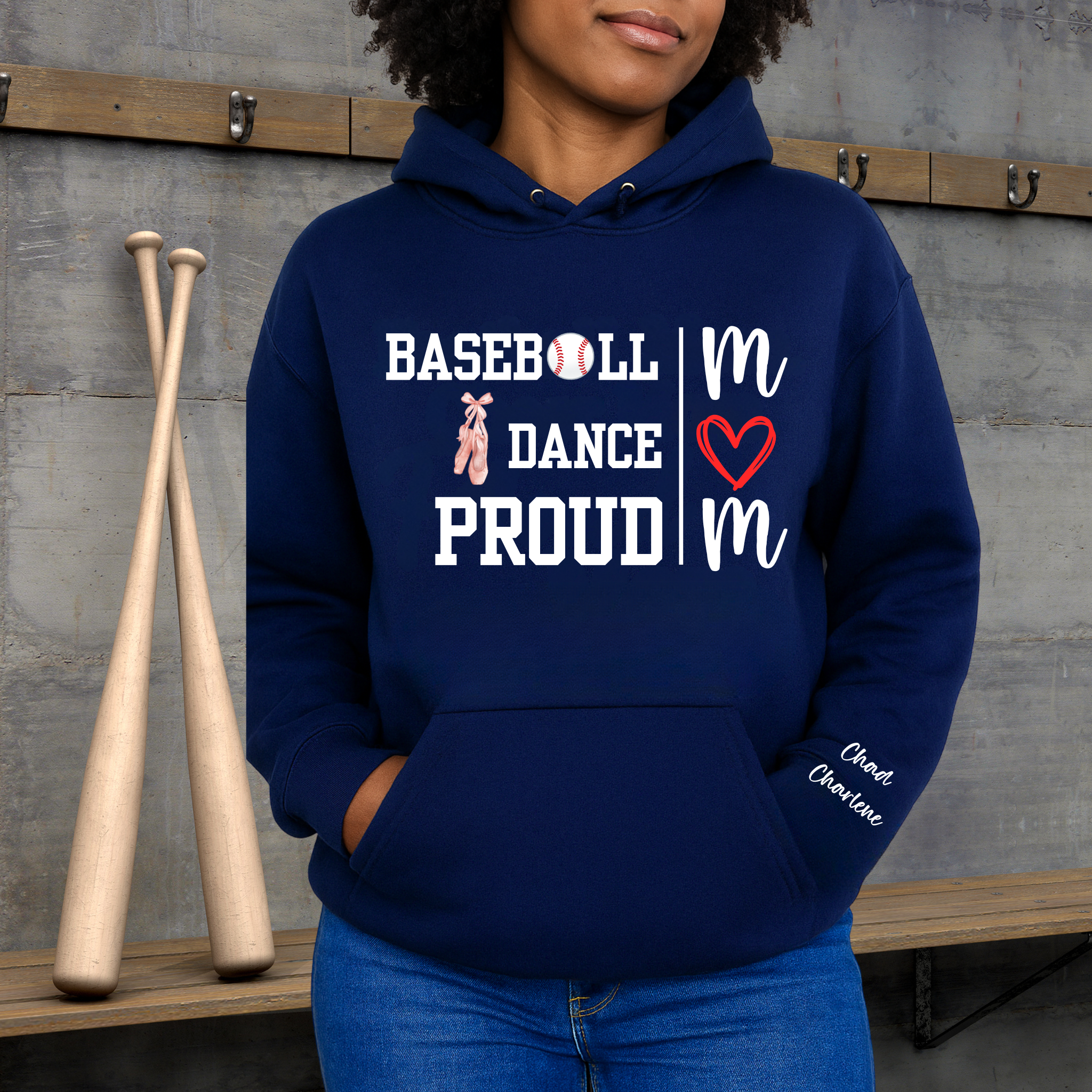 Custom Sports Mom or Dad Shirt Gildan T Shirt Long Sleeve Crewneck Sweatshirt and Hoodie