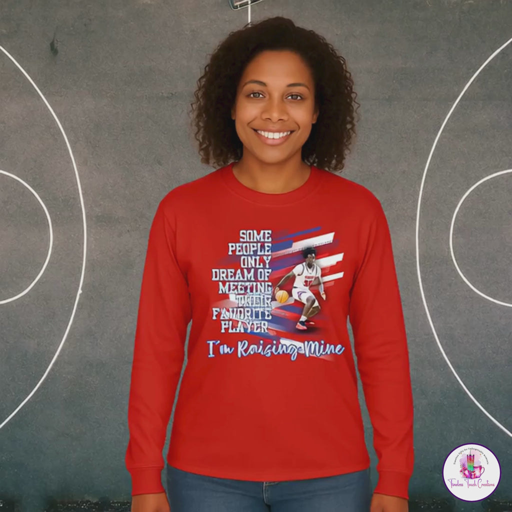 I Am Raising Mine Sports Mom & Dad Shirt, Custom Gildan T-Shirt, Sweatshirt, or Hoodie, Game Day Outfit for Proud Sports Moms and Dads, Sizes S-3XL